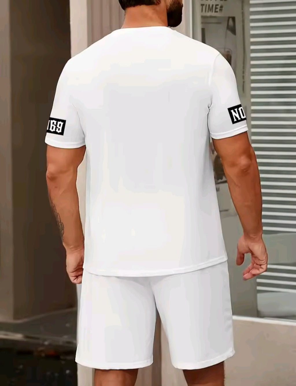 Men's shirt and shorts set