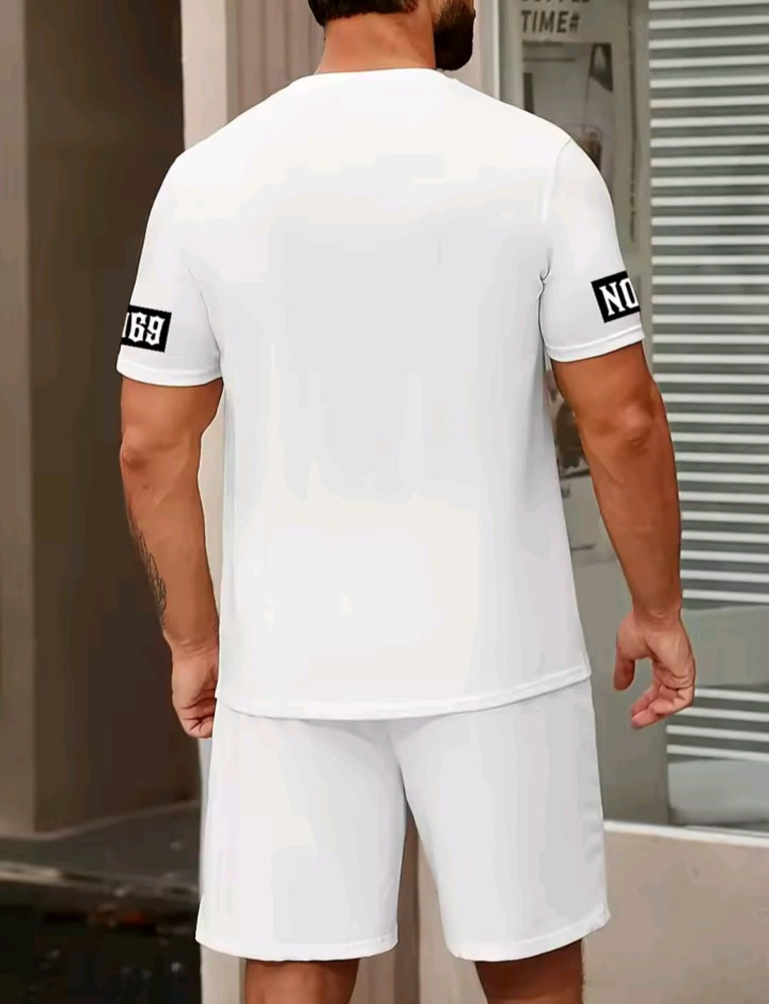Men's shirt and shorts set