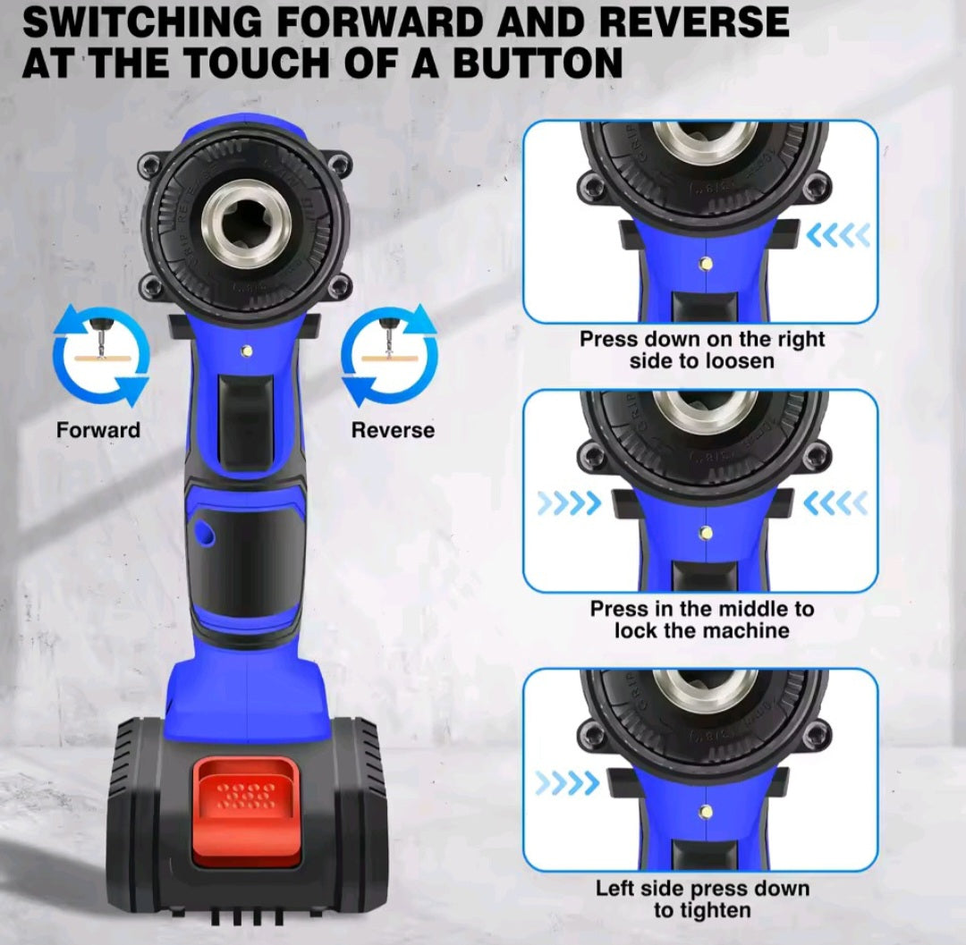 Electric drill and screwdriver
