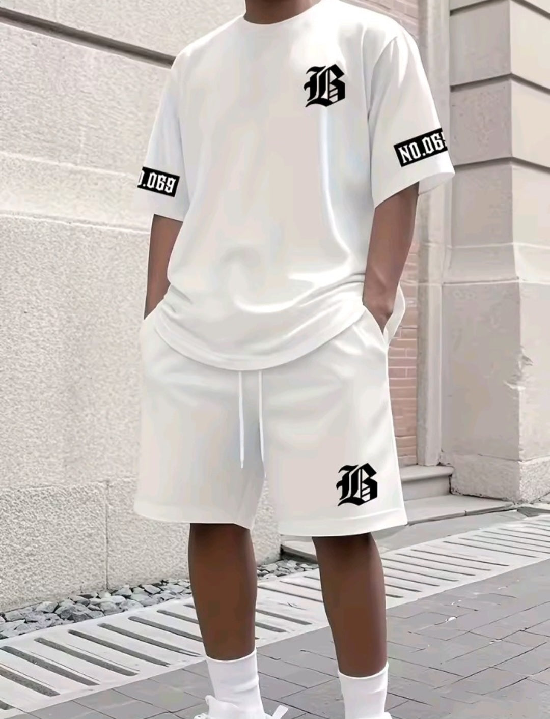 Men's shirt and shorts set