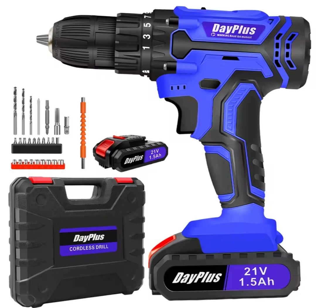 Electric drill and screwdriver