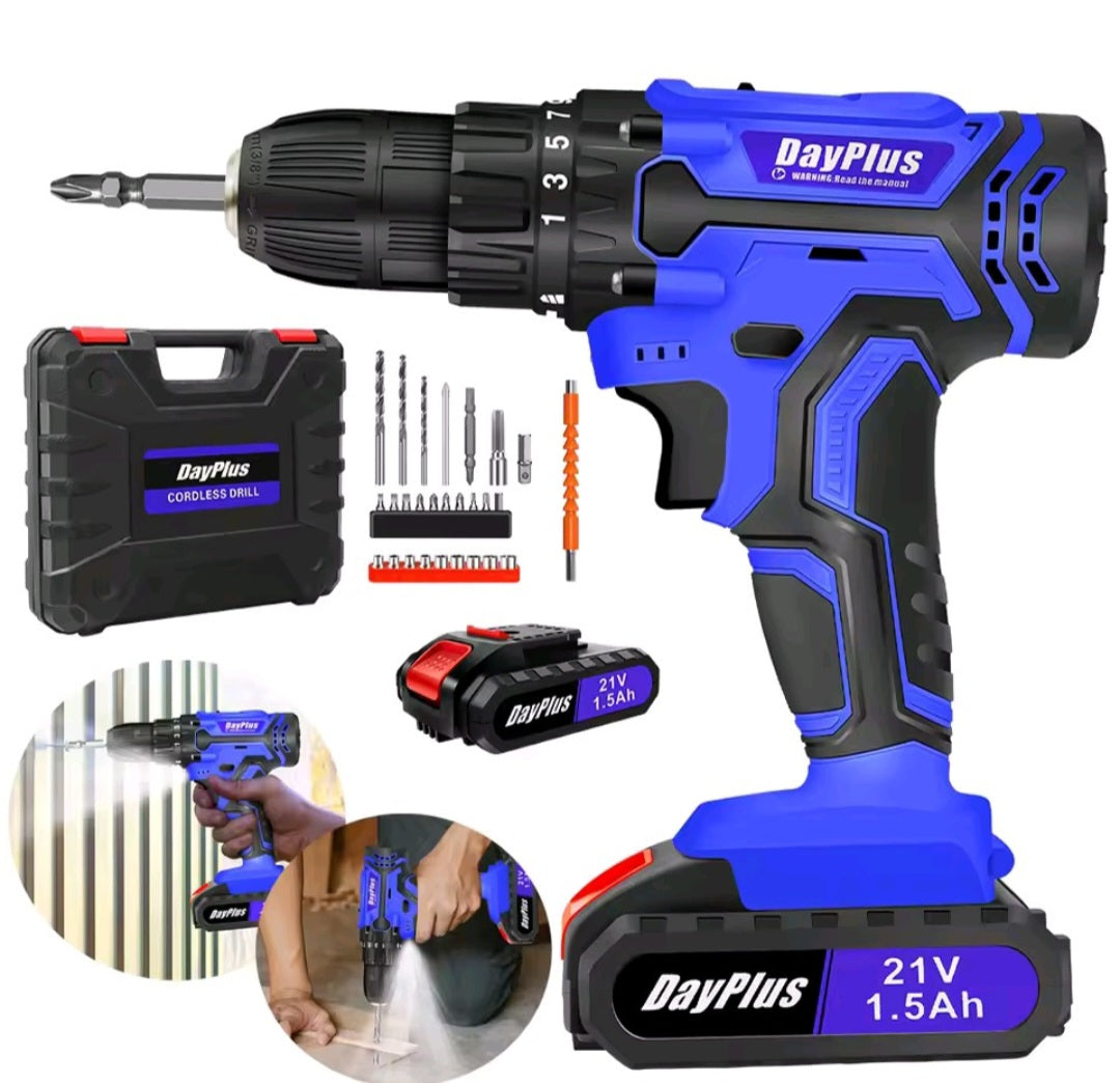 Electric drill and screwdriver