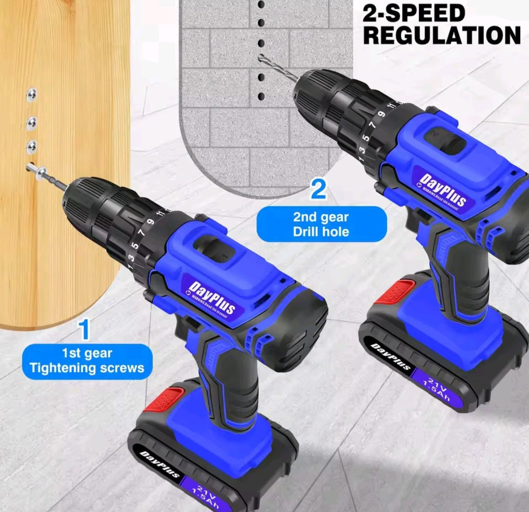 Electric drill and screwdriver