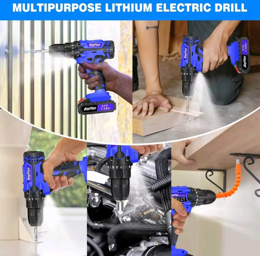 Electric drill and screwdriver